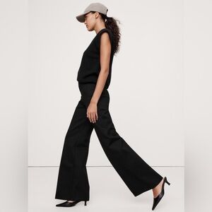 BANANA REPUBLIC WIDE-LEG EVERYWHERE PONTE PANT